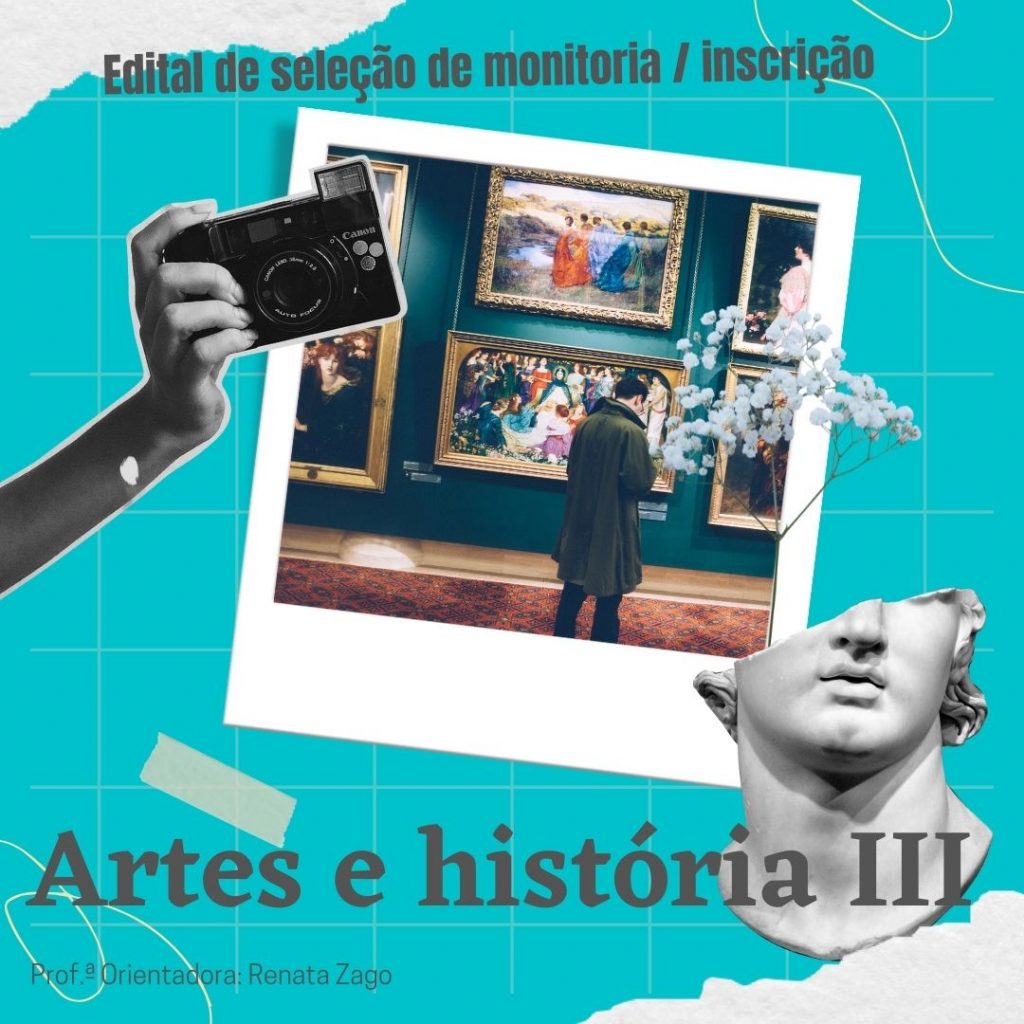 Edital de seleção de monitoria inscrição - Renata Zago