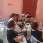 Participantes durante o curso Participantes durante o curso