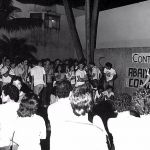 Manifestação estudantil - 1982 Manifestação estudantil - 1982