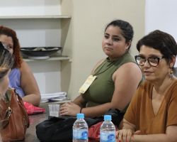 Oficina "Fala Aberta: basta de silenciamentos sobre assédio nos ambientes de ensino-aprendizagem", ministrada por Mônica Cristina Henriques Leite Olender - 11/12/2023
