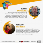 Primeiro "Conversês do CECOM-UFJF" - 16/07/2020