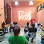 Encontro inaugural da Oficina Paticumbum e início da parceria entre o CECOM-UFJF e o Ponto do Samba - 07/02/2022