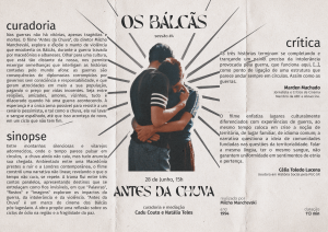 Folheto antes da chuva