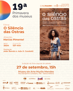 Cartaz com as informações da sessão