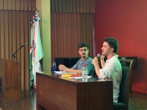 foto do debate
