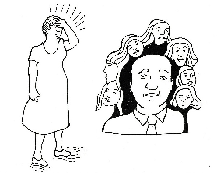 Mariinha ficou 25 anos casada, depois separou: saía do serviço, o marido ia pra casa de um namorada.