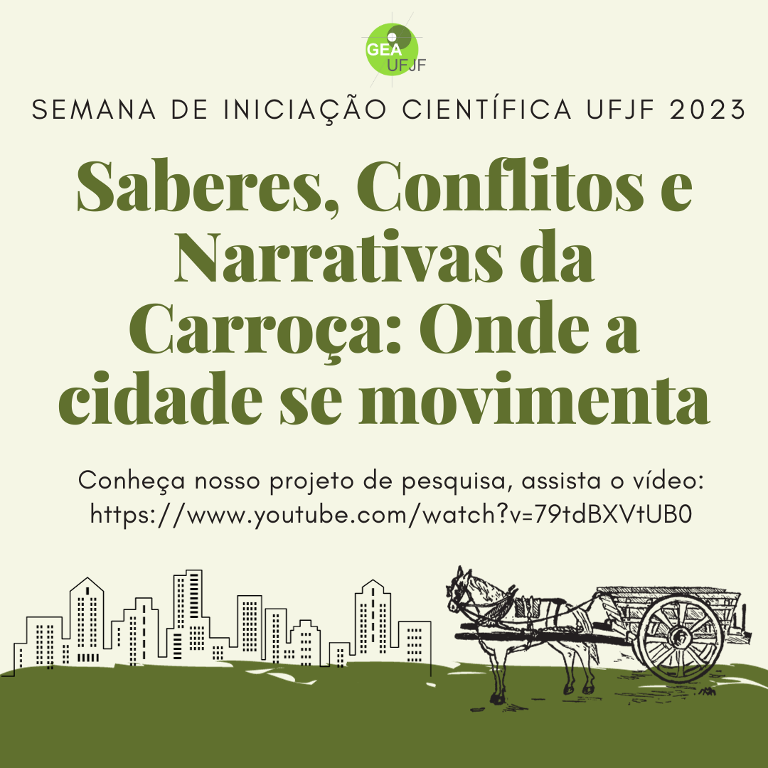 Semana de Iniciação Científica conheça o projeto do GEA UFJF Grupo de