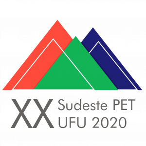 Logo XX Sudeste PET UFU 2020 sem fundo