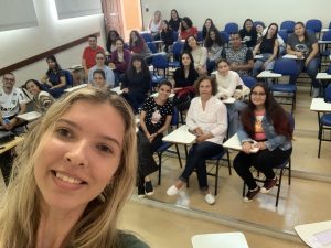 No dia 5 de maio de 2023, foi recebido a turma da disciplina "Oficina de Formação Profissional, Universidade e Sociedade", juntamente com a Profa. Dra. Mônica Grossi.