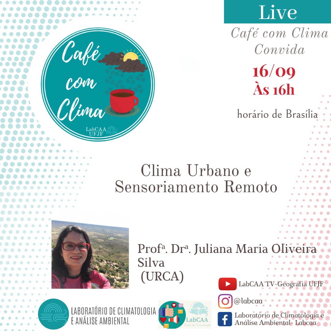 Live com Profª Drª Juliana Maria Oliveira Silva