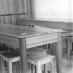 Bancadas para aulas práticas.