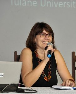 Pela parceria institucional, a pesquisadora da UFJF, Gabriela Borges, é colaboradora do Doutoramento de Algarve com o módulo Media-Arte Digital. (Foto: Alexandre Dornelas)