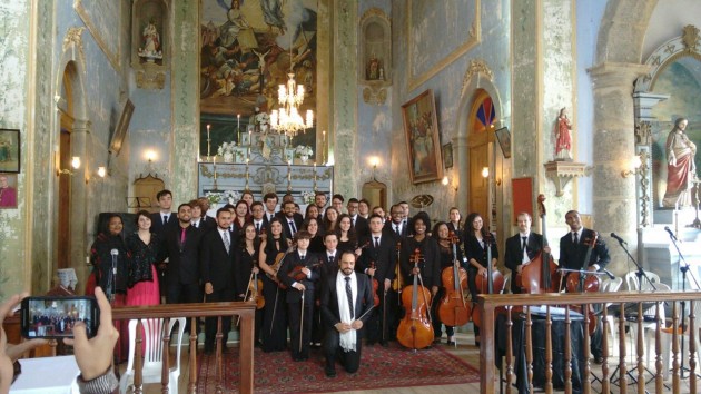 Orquestra Sinfônia Mário Vieira (Foto: Divulgação)