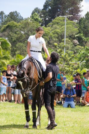 Espetáculo de equitação artística foi um dos destaques da última edição de 2017 (Foto: Gustavo Teixeira)