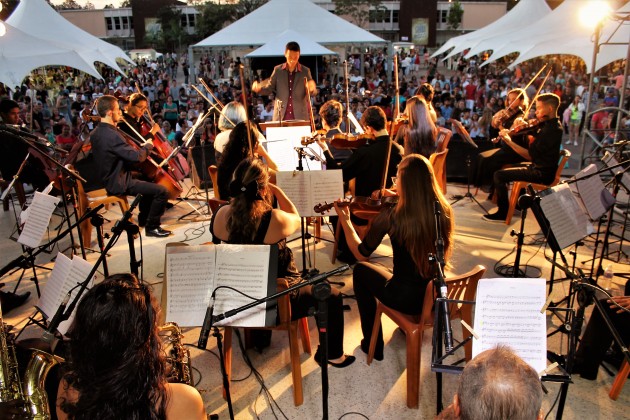  As vagas são destinadas a interessados em adquirir vivência e prática orquestral e de canto coral (Foto: Angelo Abreu)