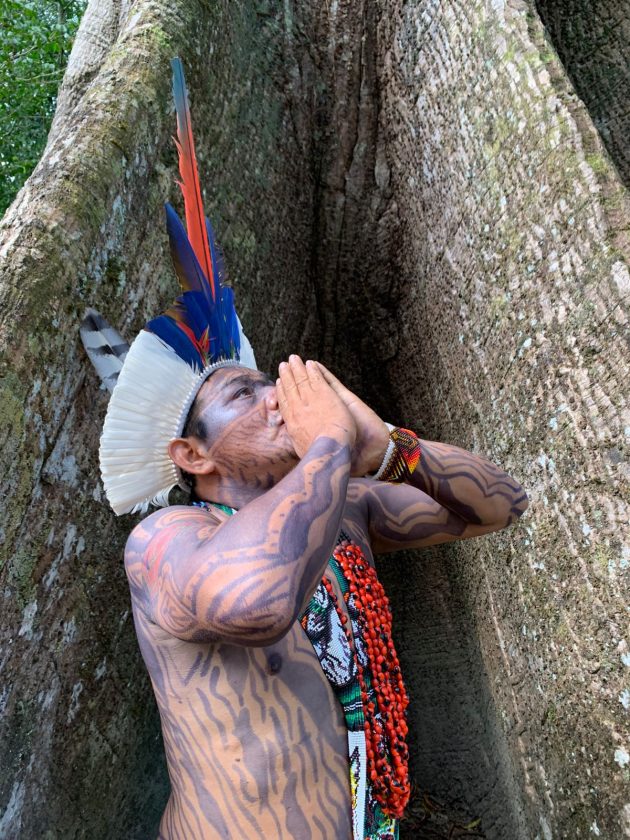 líder indígena Wiyahu Yawanawá (Foto: Arquivo Pessoal)