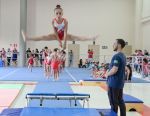 Momento da Copinha de Ginástica Faefid em 2018 (Foto: Twin Alvarenga)