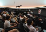 Inauguração do Planetário do Centro de Ciências da UFJF, em março de 2018 (Foto: Alexandre Dornelas/UFJF)