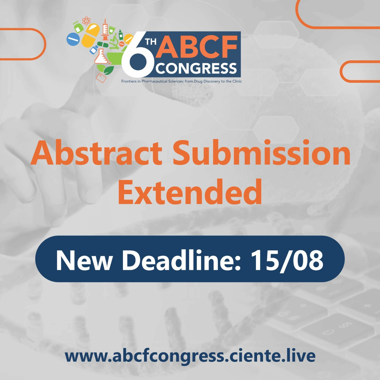 6th ABCF Congress Submissão de resumos aberta Programa de Pós