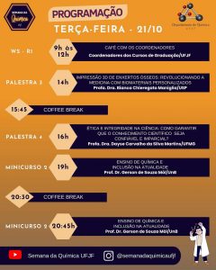 Semana da Química 2025 - Divulgação 1