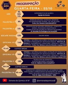 Semana da Química 2025 - Divulgação 2