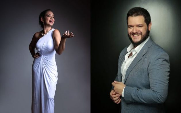 Professora Taís Víera e tenor Gilberto Chaves fazem concerto no Central