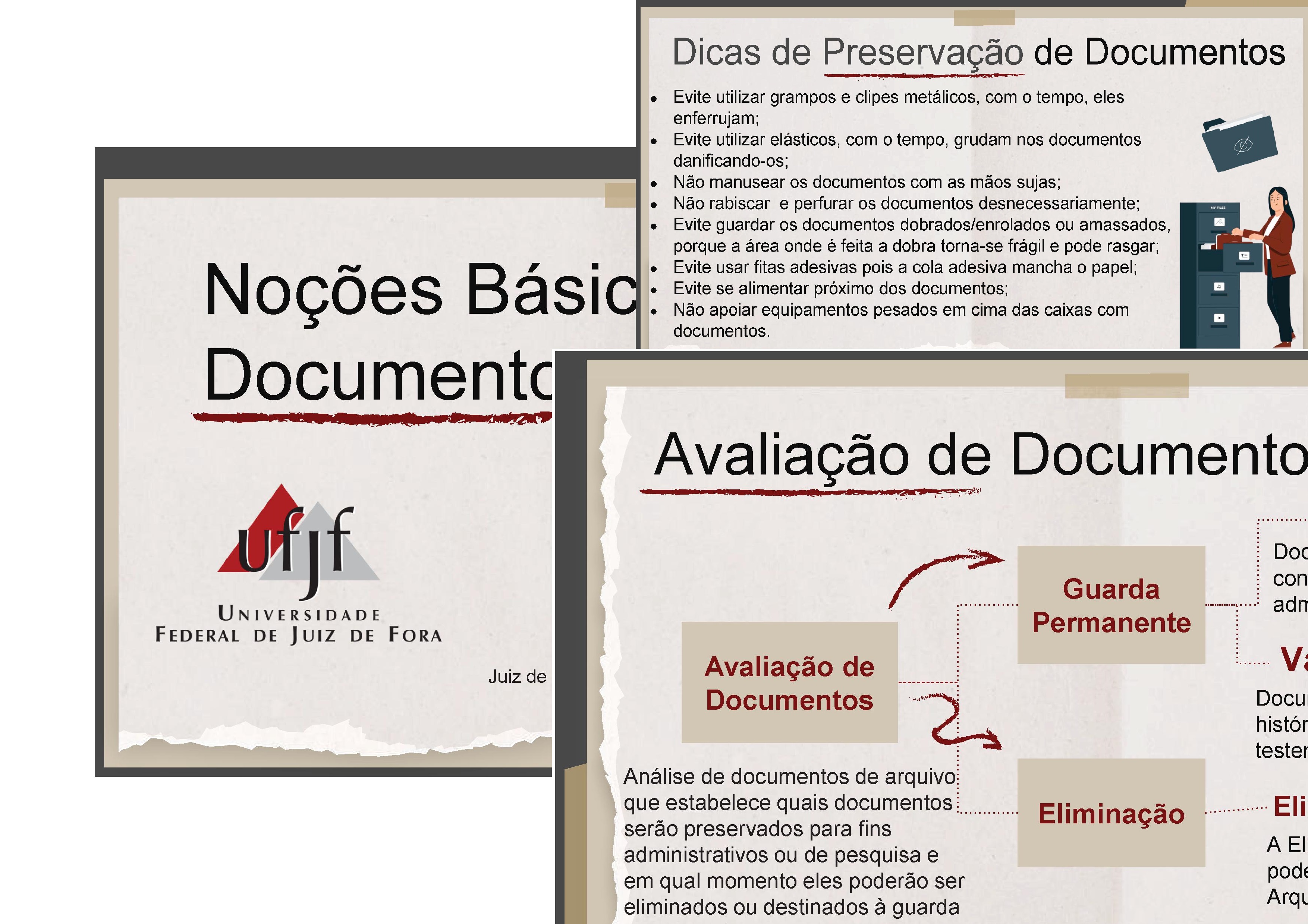 Noções básicas de arquivo e documentos