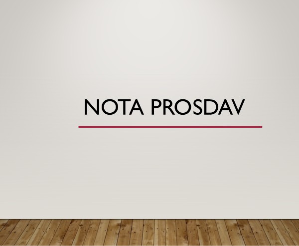 Nota da Prosdav – Mudança Cdara