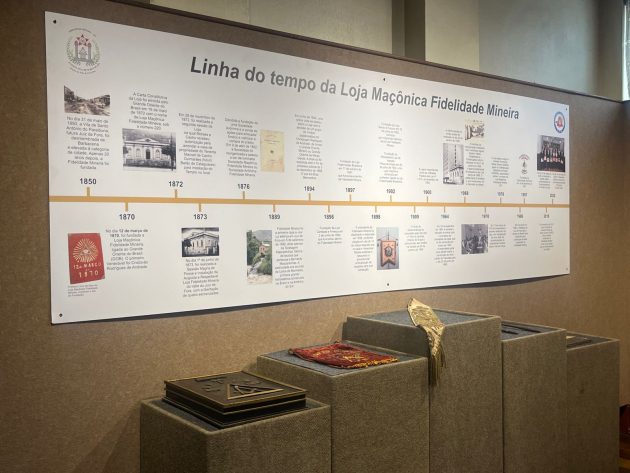 ‘Luzes sobre a cidade’: Forum da Cultura recebe mostra com história da Maçonaria