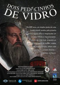 Cartaz da sess&atilde;o Dois Pedacinhos de Vidro.
