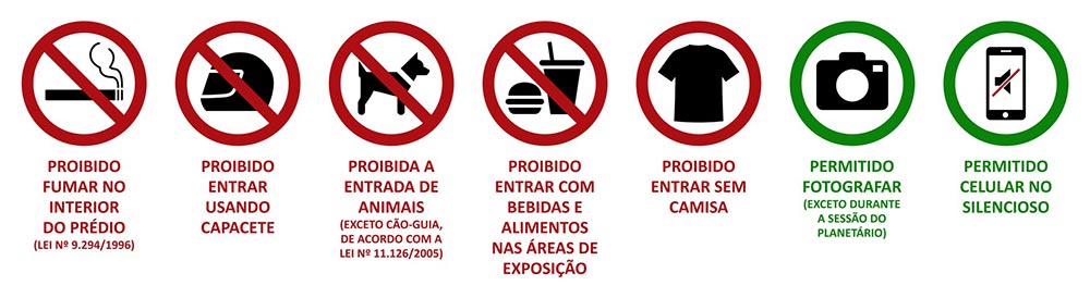 Restrições de visitação.