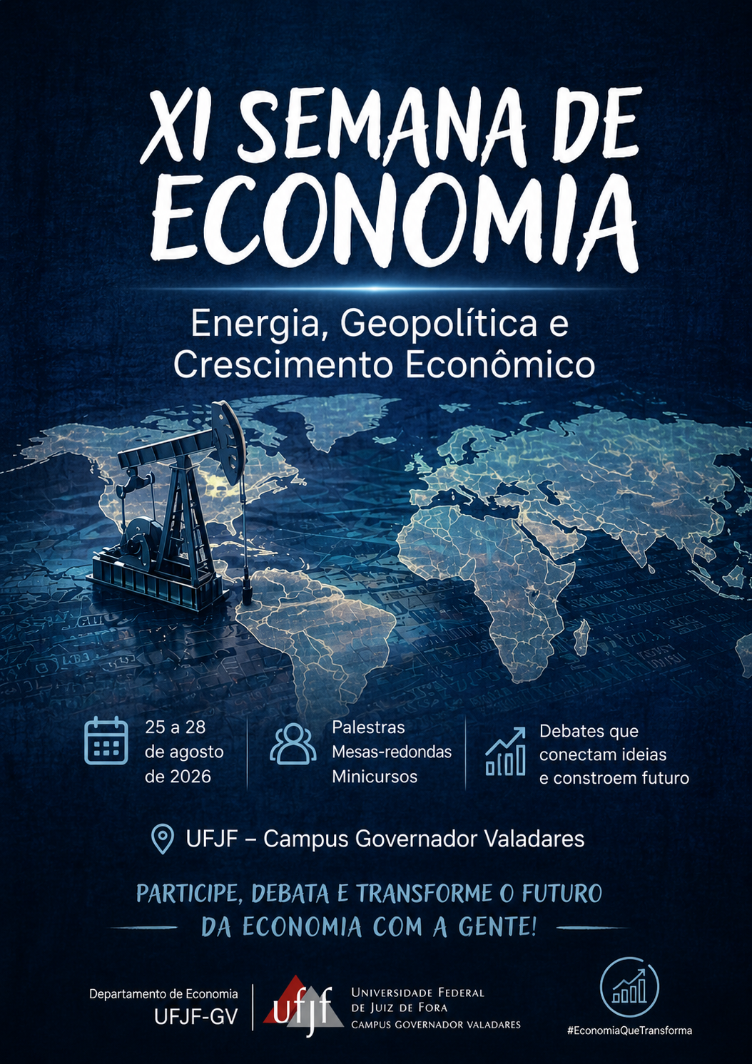 Chamada de Trabalhos para o XI Semana de Economia da UFJF/GV