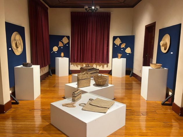 Arte dos trançados é destaque em nova exposição no Forum da Cultura