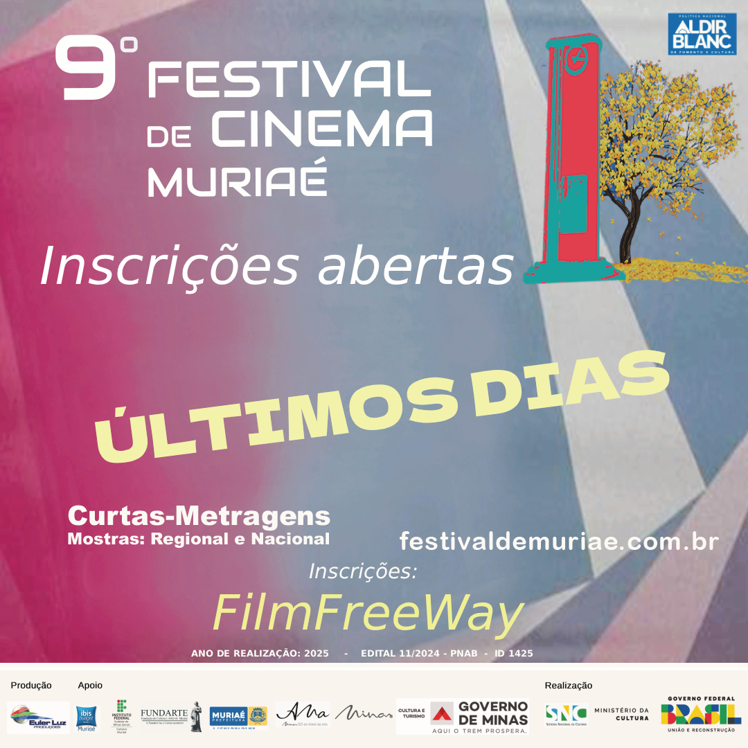 Inscrições abertas para o 9º Festival de Cinema de Muriaé