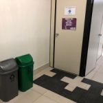 Coletores de resíduos – 1° andar – Corredor