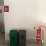 Coletores de resíduos – 1° andar – Corredor