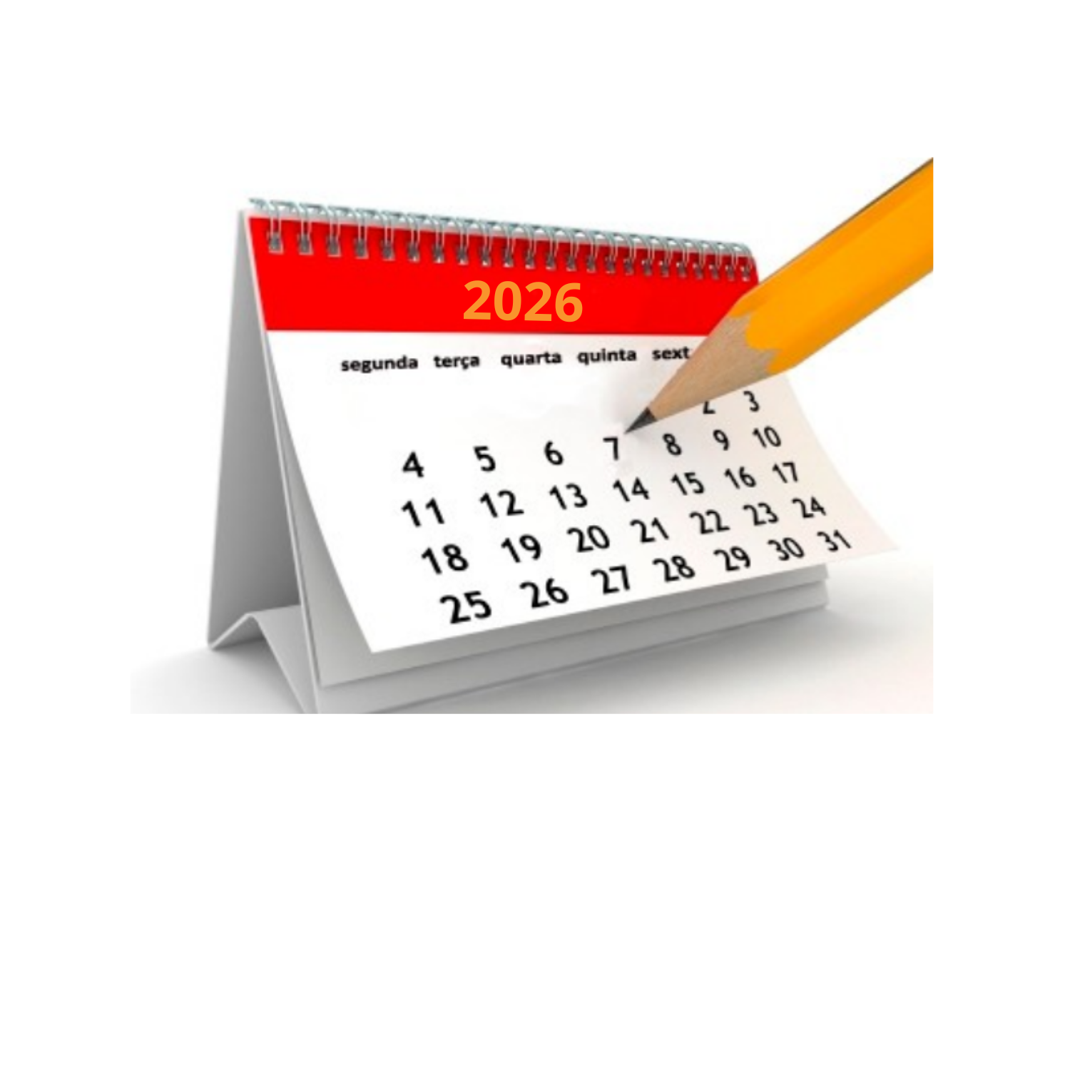 Calendário de Reuniões Ordinárias 2026