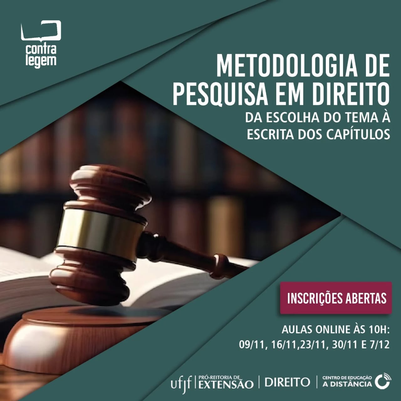 Contra Legem oferece curso online de Metodologia da Pesquisa