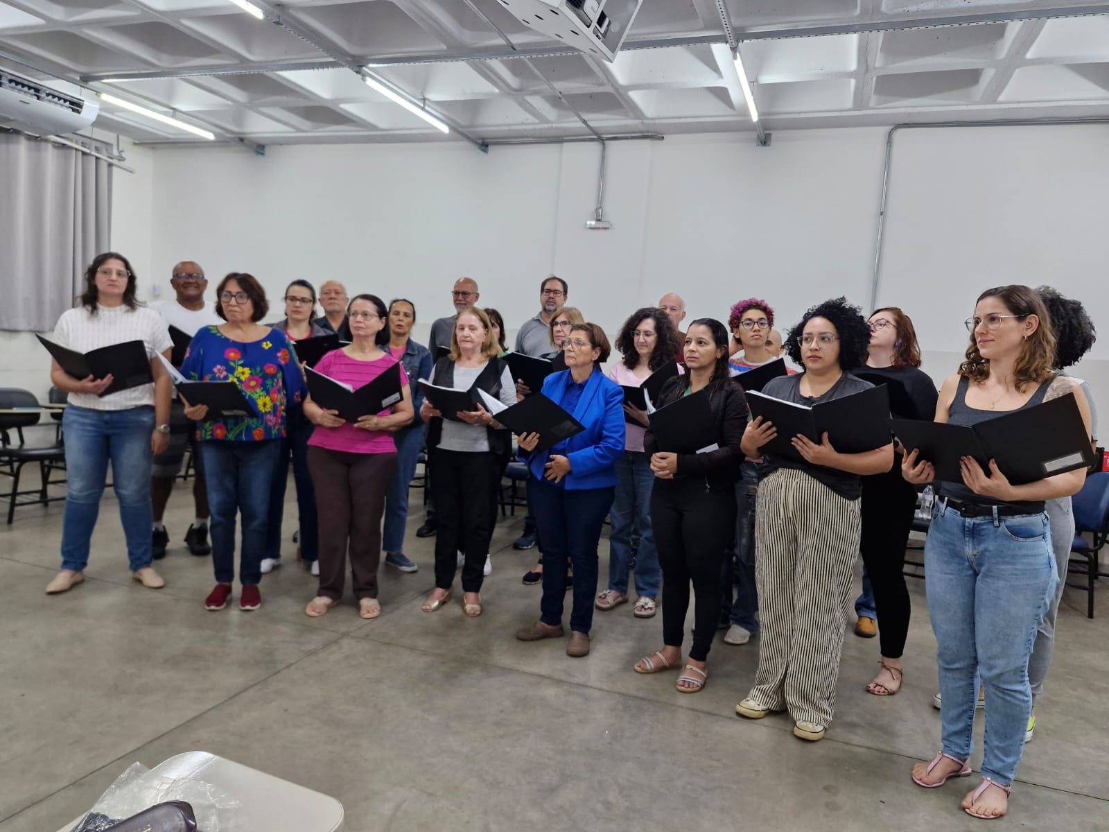 Coral retoma apresentações no dia 05 de junho