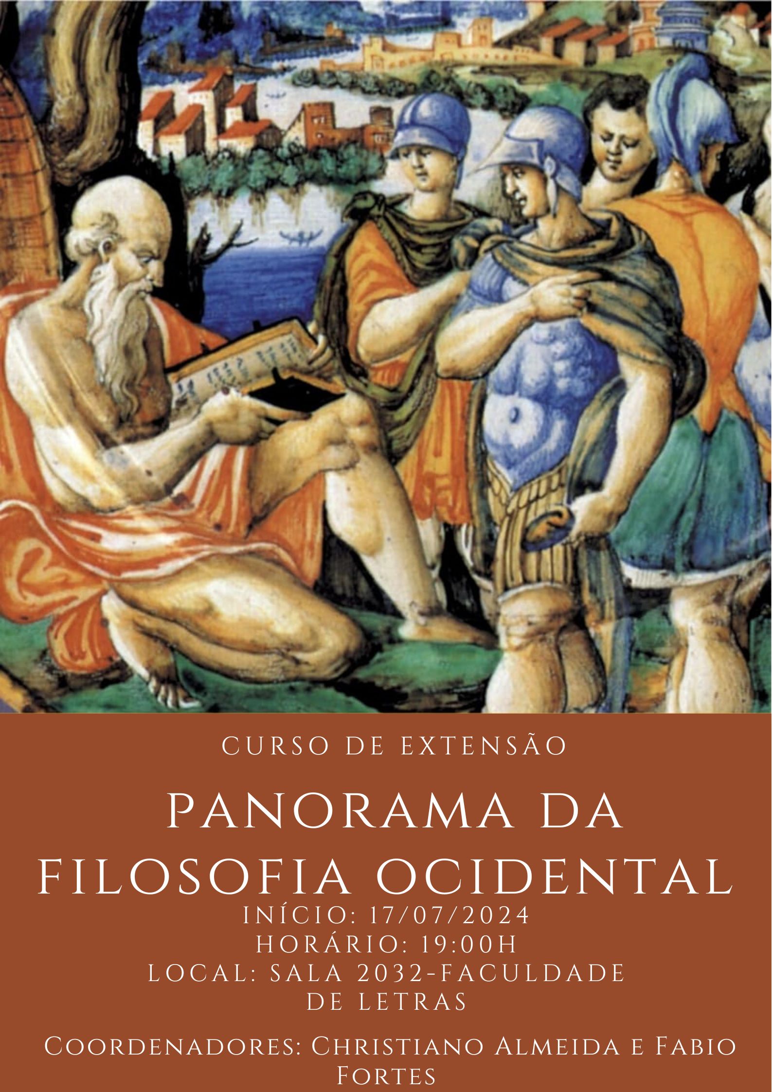 Curso de Extensão: Panorama da Filosofia Ocidental