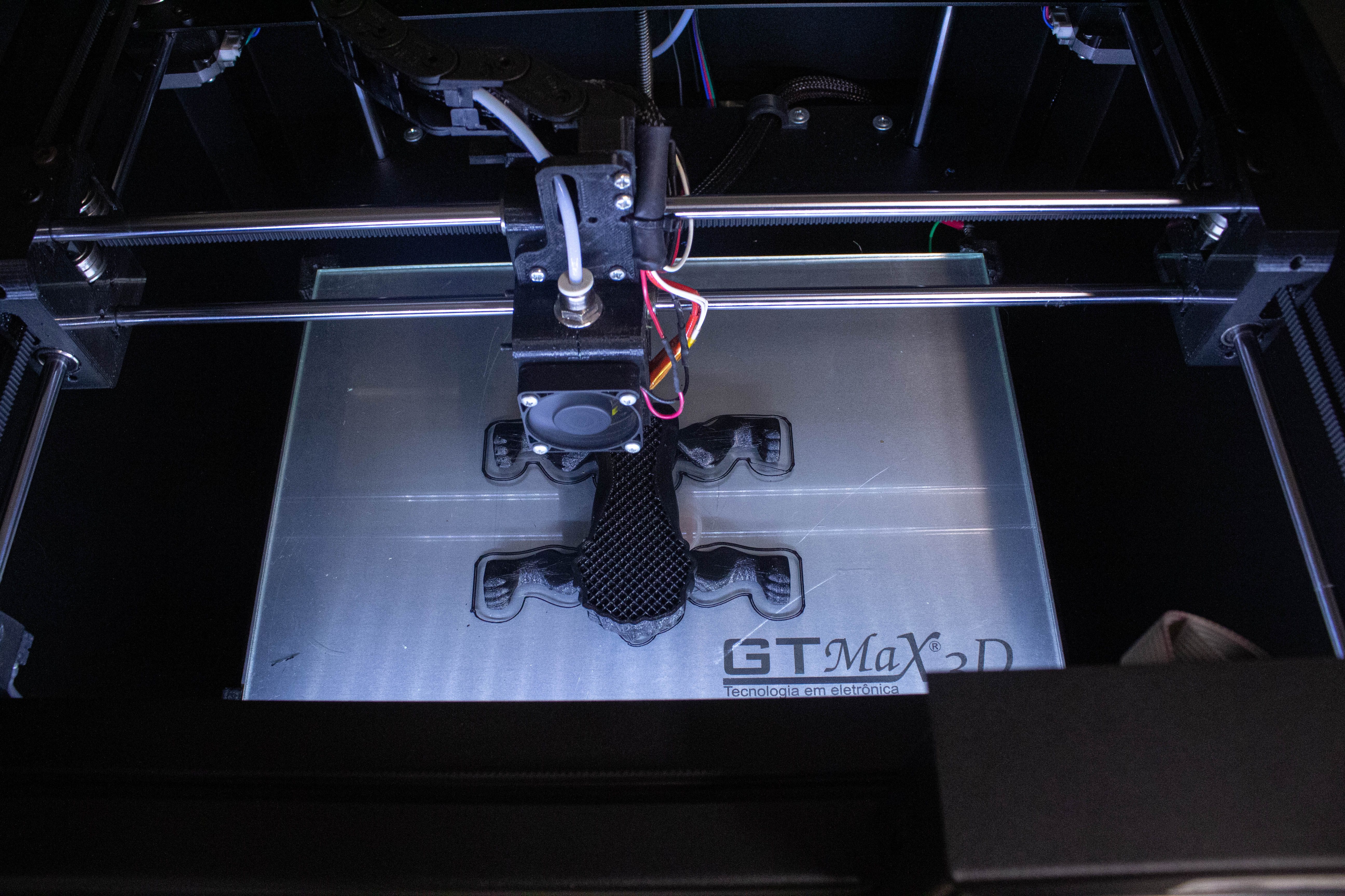 Impressão 3D de protótipo