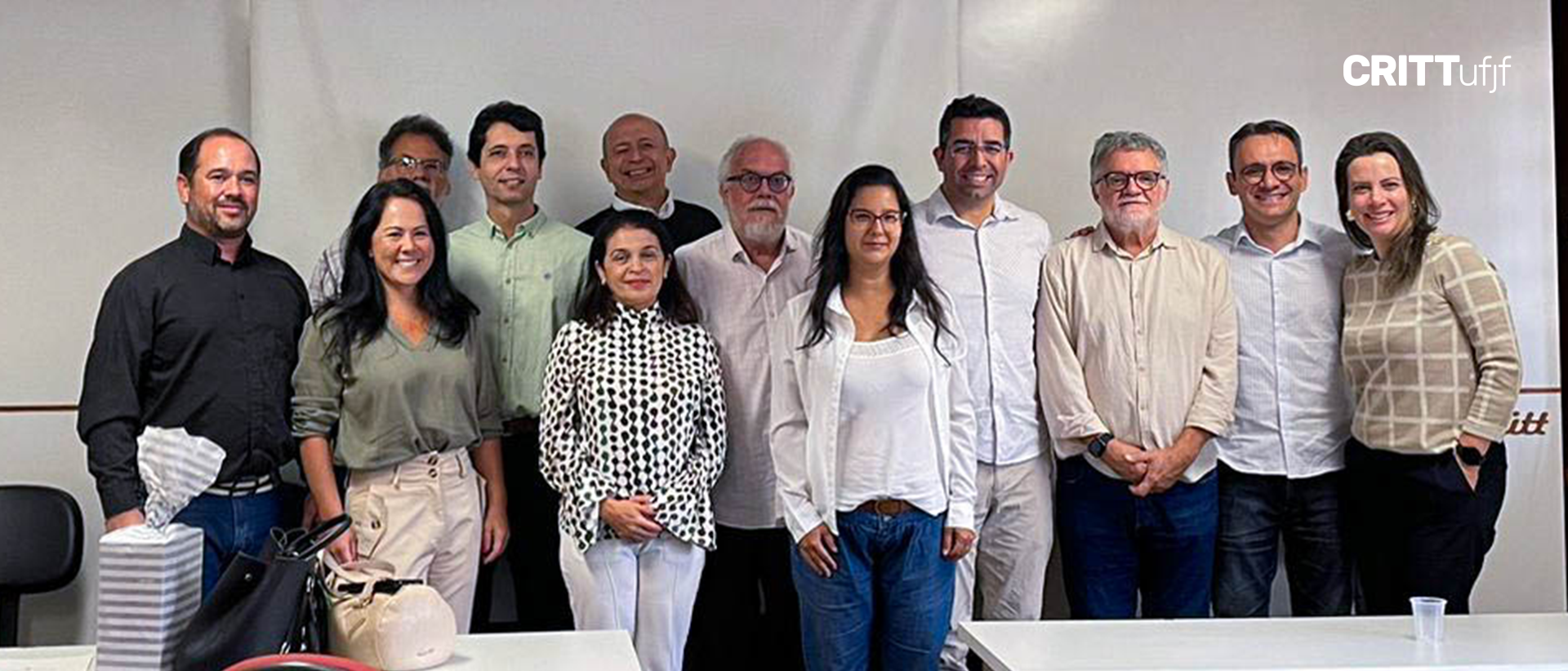 Critt e Pró-Reitor Fabrício Campos participam da cerimônia de posse da nova gestão da Fadepe 2024/2028