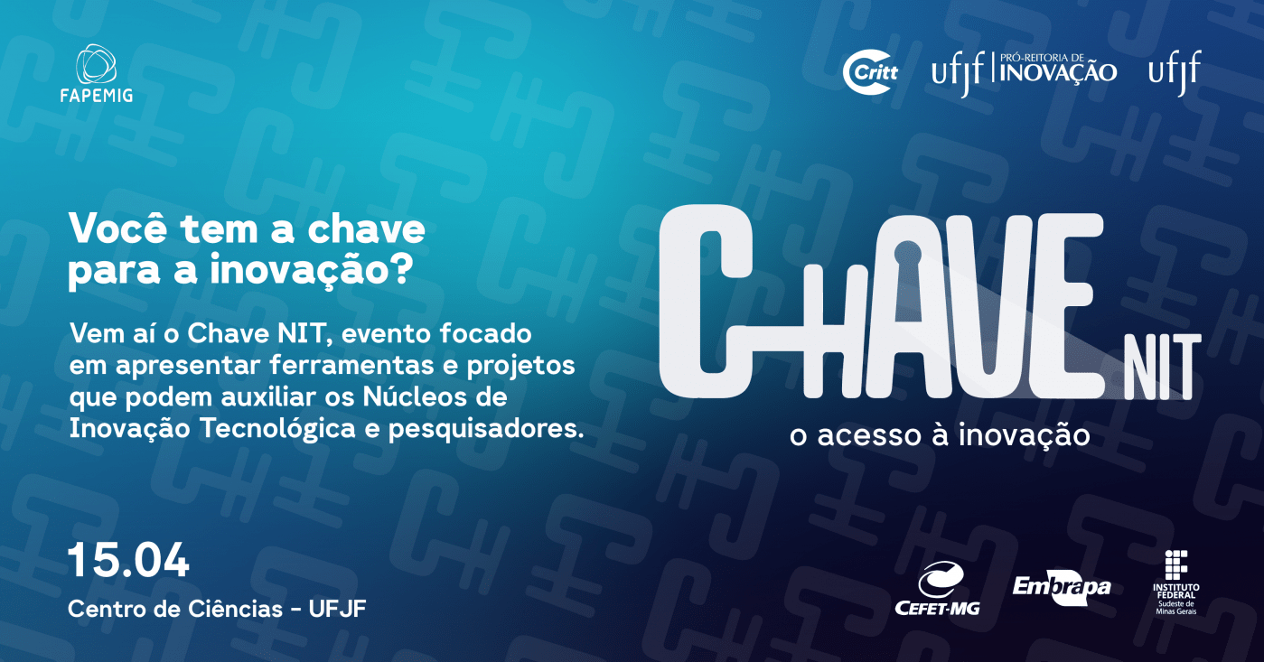 “Chave NIT: acesso à inovação” está com inscrições abertas!
