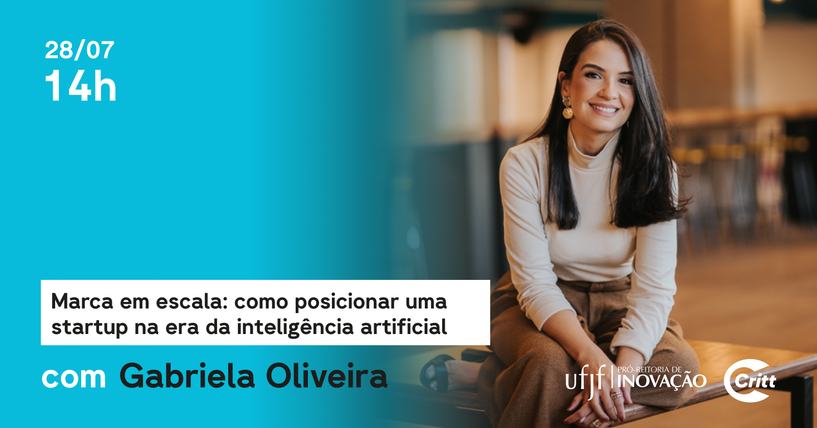 Aprenda a posicionar sua startup na era da inteligência artificial com o workshop Marca em Escala