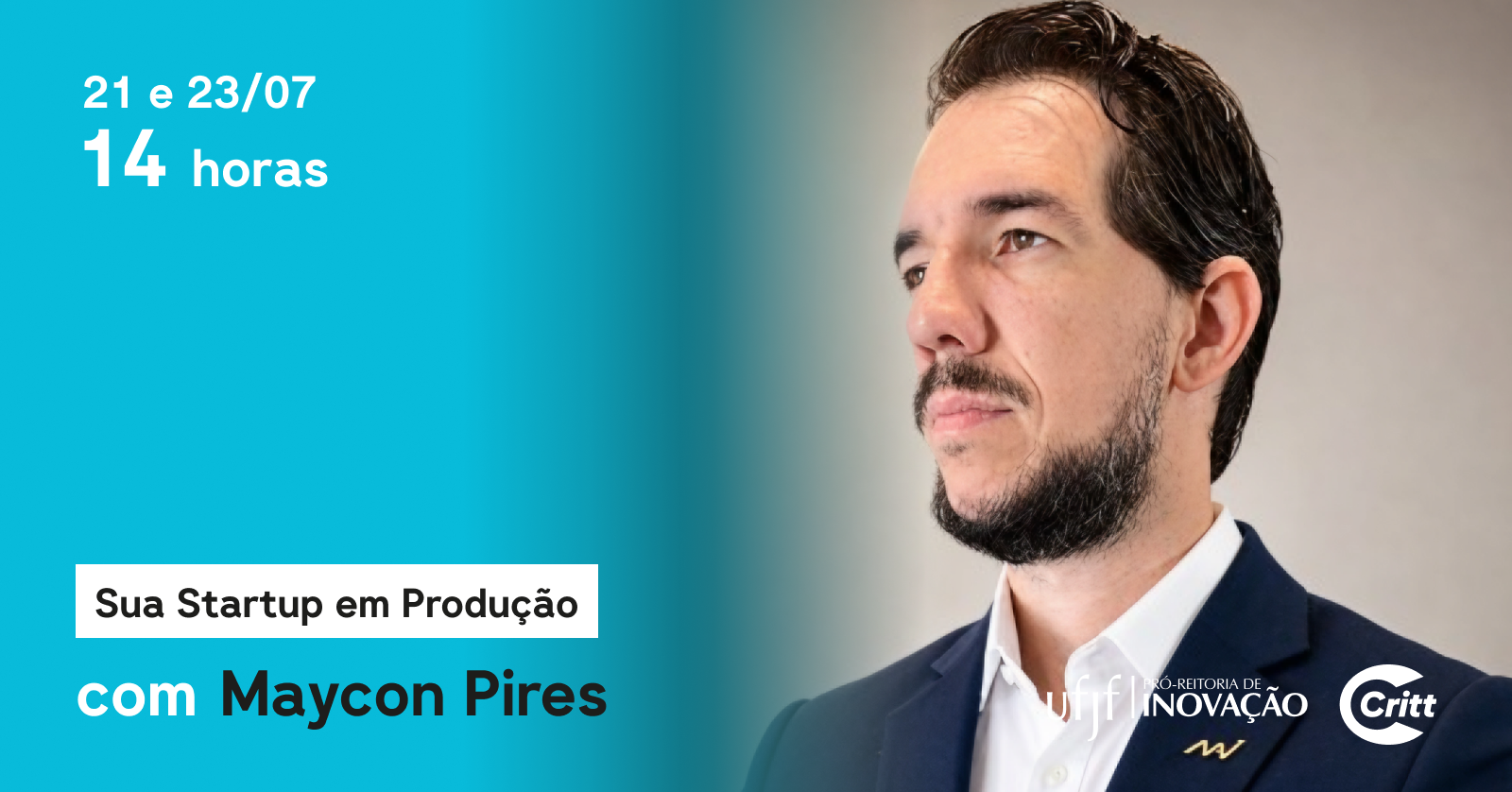 Participe do workshop Sua Startup em Produção