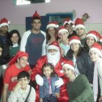 Colaboradores no Ceprom, instituição beneficiada Campanha de Natal.jpeg