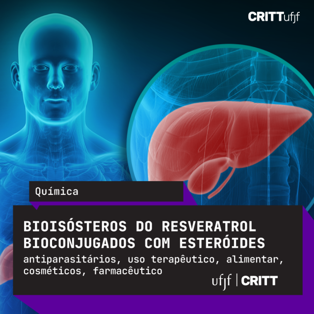 Bioisósteros do resveratrol bioconjugados com esteróides - BR 102012013082-3