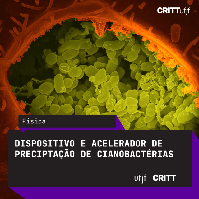 Dispositivo e Acelerador de precipitação de cianobactérias - PI 0810756-4