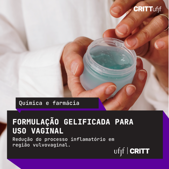 Formulação Gelificada Para Uso Vaginal - BR 10 2021 009516 4