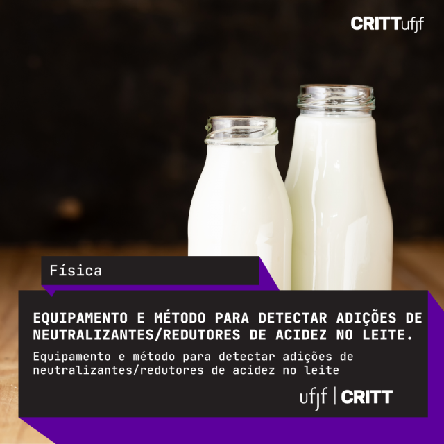 Equipamento E Método Para Detectar Adições De Neutralizantes/Redutores De Acidez No Leite.Equipamento E Método Para Detectar Adições De Neutralizantes/Redutores De Acidez No Leite - BR 10 2021 009645 4